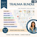 Healing Through Trauma: Therapy Bundle for Recovery – Anxiety Coping Tools, PTSD Worksheets & Safety Plan