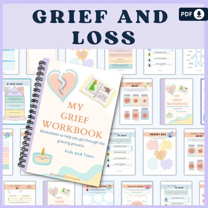 The Kids Ultimate Mental Well-Being Kit – Printable Emotional Regulation & Therapy Workbook Set