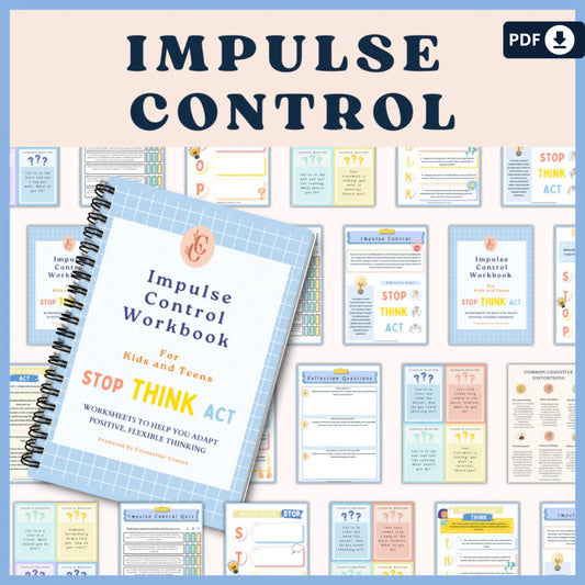 The Kids Ultimate Mental Well-Being Kit – Printable Emotional Regulation & Therapy Workbook Set