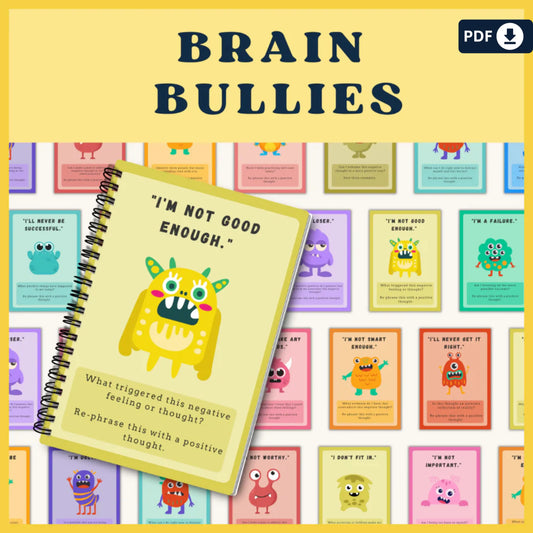 The Kids Ultimate Mental Well-Being Kit – Printable Emotional Regulation & Therapy Workbook Set