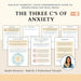 The 3 C’s of Anxiety – Certainty, Control & Comfort Worksheets | Mental Wellbeing Mini Bundle