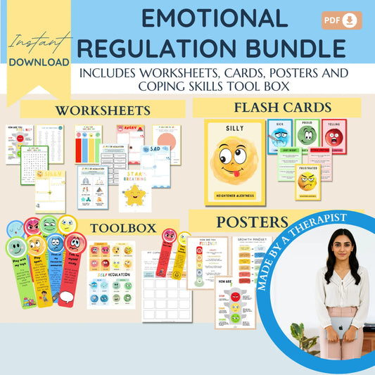 Zones of Self-Regulation Resource Bundle – Emotional Regulation Toolkit for Kids