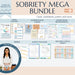 Sobriety Resource Mega Bundle – Printable Addiction Recovery Worksheets, Relapse Prevention Tools & Habit Trackers