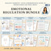 Emotional Regulation Mega Bundle – Printable Self-Regulation Tools, Somatic Therapy & Mindfulness Resources