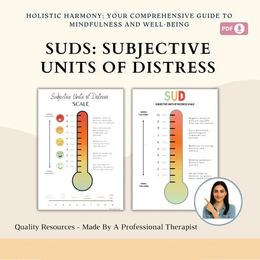 Subjective Units of Distress Scale (SUDS) | Emotional Regulation & Self-Tracking Tool