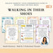 Walking in Their Shoes – Perspective Taking & Empathy Worksheets for Kids Group Therapy