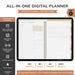 Boho Theme Digital Planner – Stay Organized in Style 🌿✨