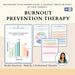 Burnout & Stress Management Resource Pack – 10 Printable Worksheets for Emotional Exhaustion Recovery & Prevention