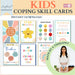 Kids Coping Skills Flash Cards – Printable Self-Regulation & Anxiety Support Cards for Emotional Balance