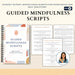 Guided Mindfulness Scripts – 20 Printable Meditation Guides for Calm, Sleep, Compassion & Emotional Balance