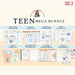 Teen Mental Health Bundle | Therapy Worksheets, Coping Skills & Self-Care Resources