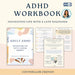 Adult ADHD Therapy Workbook & Planner – Printable Self-Awareness, Focus Strategies & Mindfulness Worksheets |