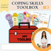 Coping Skills Toolbox – Printable Self-Regulation Toolkit with 16 Coping Strategies, Tracker & Calming Activities