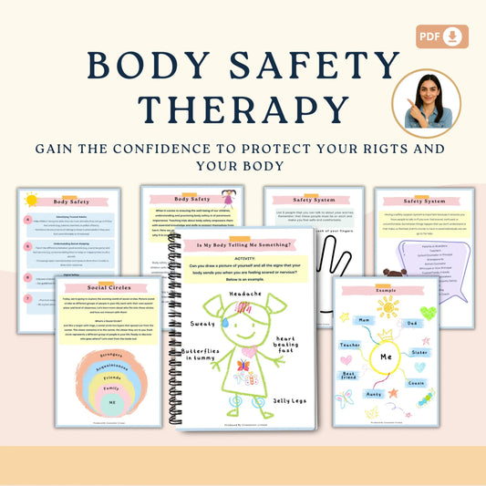 Body Safety Workbook for Kids – 50 Printable Pages of Child Protection Education, Boundaries & Confidence Building
