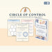 Circle of Control Workbook – 13 Printable Pages to Let Go, Reduce Stress & Build Emotional Resilience