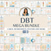 DBT Bundle – Printable Dialectical Behavioral Therapy Worksheets for Mindfulness, Emotional Regulation & Interpersonal Skills