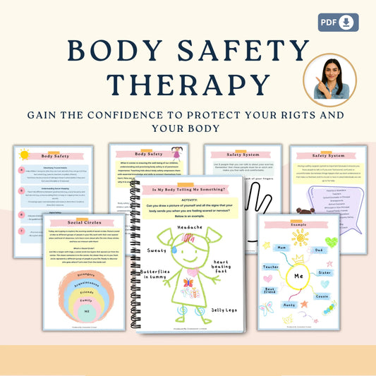 Kids Body Safety Workbook – 50 Printable Pages of Activities, Quizzes & Guides for Personal Safety Awareness