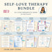 Self-Love Therapy Bundle – 8 Printable Healing Workbooks for Confidence, Inner Peace & Emotional Growth