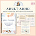 ADHD Workbook for Teens & Adults – Printable Focus, Emotional Regulation & Executive Functioning Toolkit