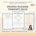 People Pleaser Quiz & Self-Discovery Workbook – Printable Tools to Understand People Pleasing, Perfectionism & Inner Child Triggers