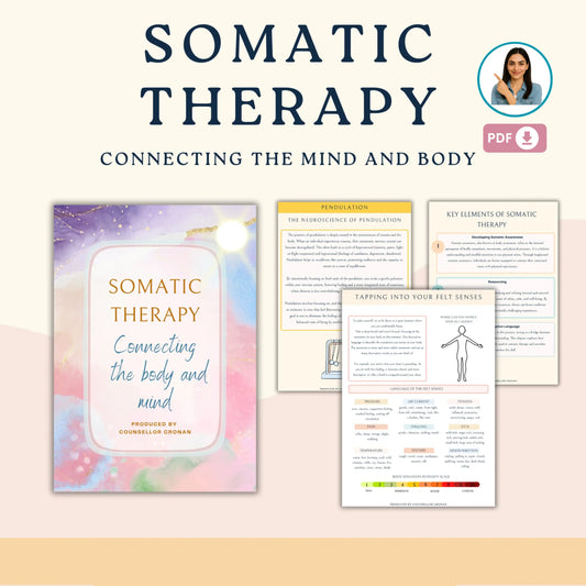 Somatic Therapy Workbook – Pathways to Healing | 65-Page Printable Guide for Emotional Regulation, Trauma Recovery & Body-Mind Integration by Printable by Disha