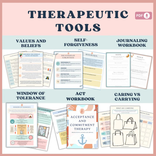 Therapeutic Tools Ultimate Bundle – For Inner Healing & Emotional Wellness