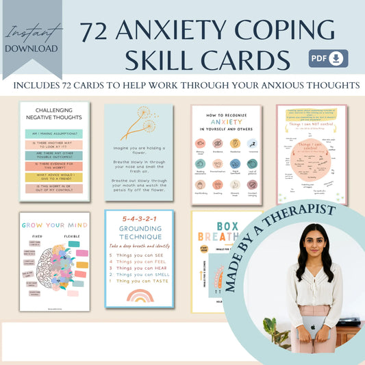 Kids Essential Life Skills Bundle – Printable Therapy Worksheets for Emotional Growth, Resilience & Daily Wellness