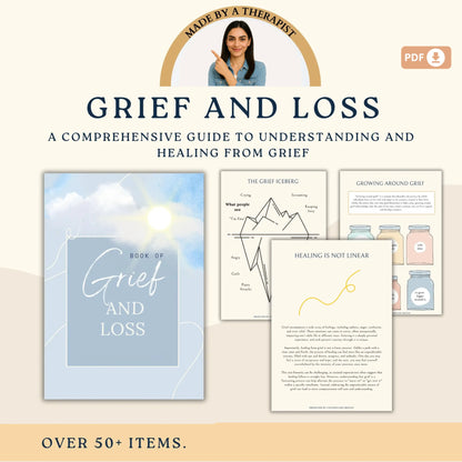Life Skills Therapy Bundle – Printable Tools for Emotional Growth, Boundaries, Self-Care & Resilience