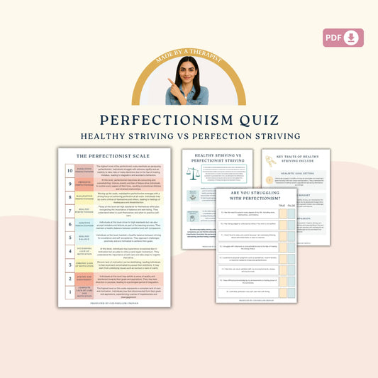The Ultimate Perfectionism Bundle – Find Balance & Embrace Progress Over Perfection