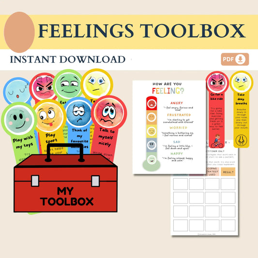 Zones of Self-Regulation Resource Bundle – Emotional Regulation Toolkit for Kids