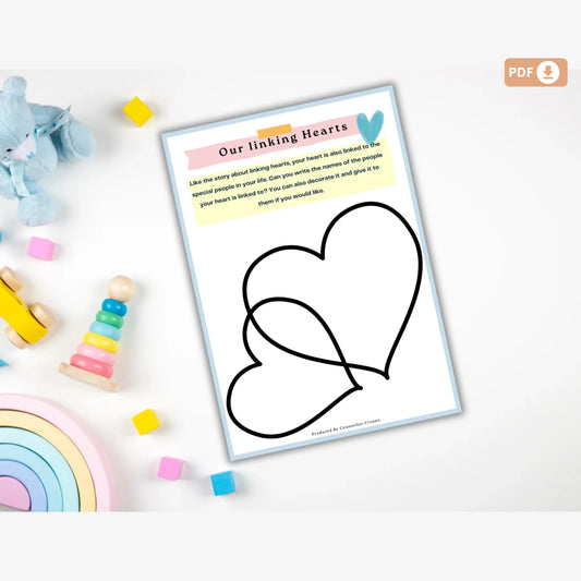 Kids Separation Anxiety Workbook – Calm Kids Connection Printable Toolkit for Confidence & Emotional Support