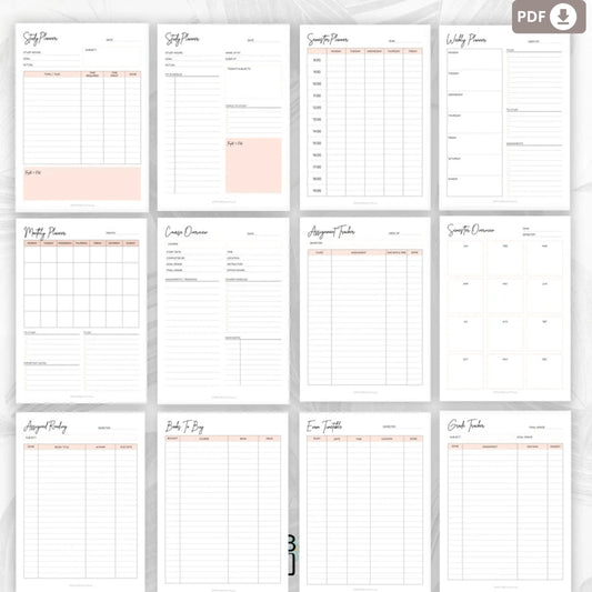 Student Planner Printable – Stay Organized and Succeed in School 🎓✨