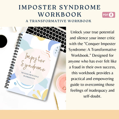 Imposter Syndrome Workbook – Printable Guide to Overcome Self-Doubt, Build Confidence & Embrace Your Success