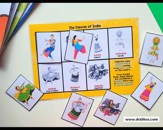India Busy Book Printable for Toddlers & Preschoolers – 11 Topics, Hands-on Activities