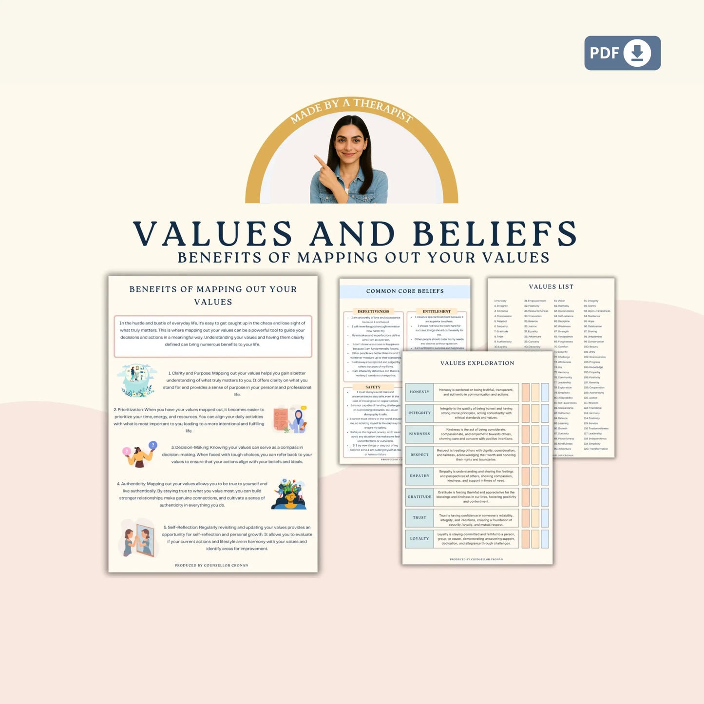 Emotional Regulation Mega Bundle – Printable Self-Regulation Tools, Somatic Therapy & Mindfulness Resources