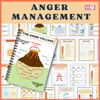 The Ultimate Kids Well-Being Toolkit | 17 Printable Workbooks for Mental Health & Emotional Growth