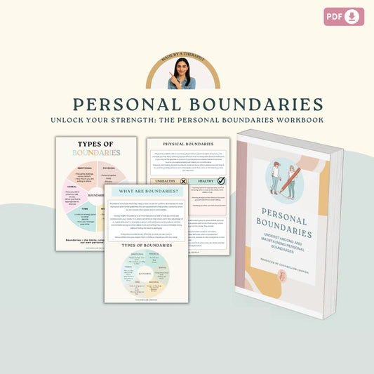 Teen Mental Health Bundle | Therapy Worksheets, Coping Skills & Self-Care Resources