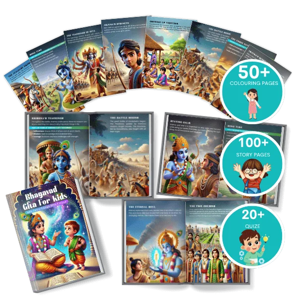 Bhagavad Gita for Kids – Illustrated Learning Book