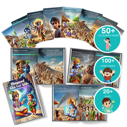 Bhagavad Gita for Kids – Illustrated Learning Book