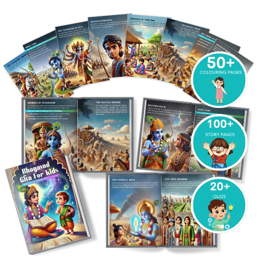 Bhagavad Gita for Kids – Illustrated Learning Book
