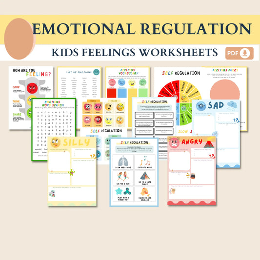 Zones of Self-Regulation Resource Bundle – Emotional Regulation Toolkit for Kids