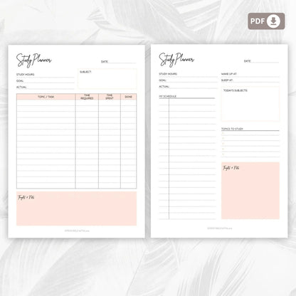 Student Planner Printable – Stay Organized and Succeed in School 🎓✨