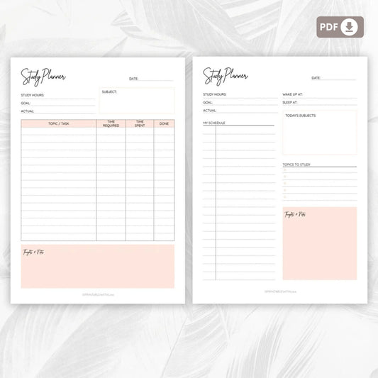 Student Planner Printable – Stay Organized and Succeed in School 🎓✨