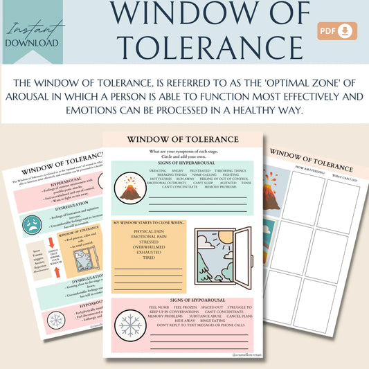 Window of Tolerance – Understanding Your Arousal States