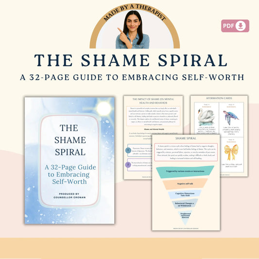 Self-Love Therapy Bundle – 8 Printable Healing Workbooks for Confidence, Inner Peace & Emotional Growth