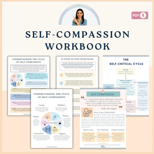 Inner Child Wounds Workbook Bundle – Printable Healing Worksheets for Reparenting, Attachment Repair & Emotional Recovery