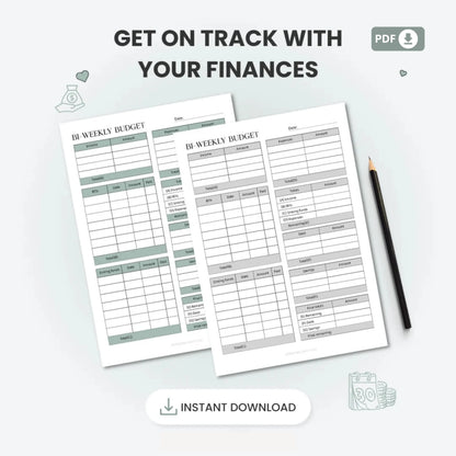 Budget Planner Printable – Take Control of Your Finances 💰✨