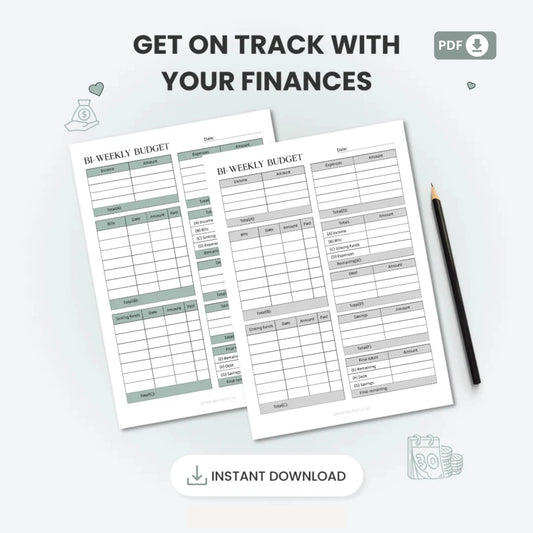 Budget Planner Printable – Take Control of Your Finances 💰✨