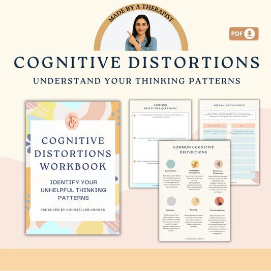 Anxiety Management Mega Bundle – Printable Tools for Coping, Mindfulness & Cognitive Reframing