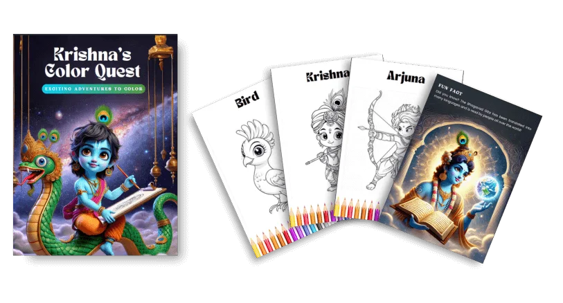 Bhagavad Gita for Kids – Illustrated Learning Book